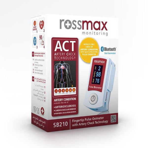 Fingertip Pulse Oximeter - Rossmax with 